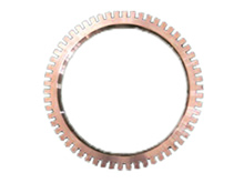 Copper end ring processing (gear cutting)